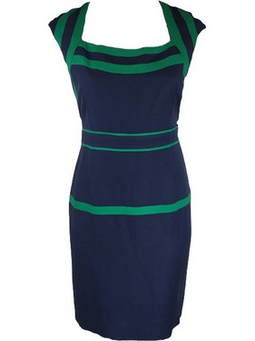 Vagias Βραδινό Φόρεμα Navy Μπλε 1693-60