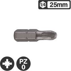 Force 122250 - Μύτη Pozidriv 1/4" 25mm - PZ0