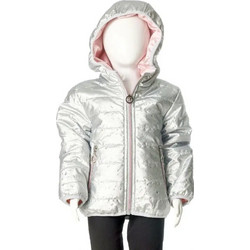 Joyce Παιδικό Μπουφάν Χειμωνιάτικο Puffer Ασημί 2293410