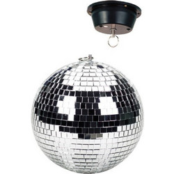 BEAMZ MB20M Disco Ball - Ντισκομπάλα Καθρέπτου 20cm (8") Με Μοτέρ 220vac
