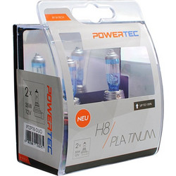 M-tech H8 Powertec Platinum Αλογόνου 12V 35W 2τμχ