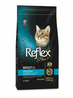 Lider Reflex Plus Adult Sterilised with Salmon 8kg