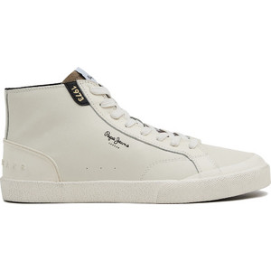 Pepe Jeans Ανδρικά Sneakers Μποτάκια Λευκά PMS30878 Pepe Jeans Ανδρικά Sneakers Μποτάκια Λευκά PMS30878