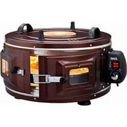 Akel AF-120 Red Ηλεκτρικό Φουρνάκι 33lt χωρίς Εστίες