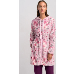 Giota Γυναικεία Ρόμπα Χειμωνιάτικη Fleece Ροζ 3597