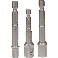 Krausmann AC10500 Αντάπτορες 50μμ Για Καρυδάκια Σετ 3τεμ