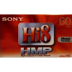 ΚΑΣΕΤΑ ΒΙΝΤΕΟΚΑΜΕΡΑΣ Hi8 SONY ΜΕΤΑΛΛΟΥ ΔΙΑΡΚΕΙΑΣ 60SP Η 120LP ΛΕΠΤΩΝ