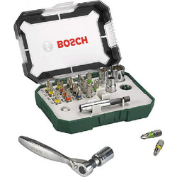 BOSCH Μύτες Καρυδάκια Και Καστάνια Bosch Σετ 26 Τεμ