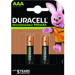 Duracell Rechargeable AAA 900mAh 2τμχ