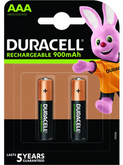 Duracell Rechargeable AAA 900mAh 2τμχ