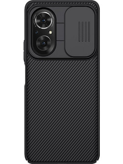 NILLKIN CamShield Σκληρή Θήκη με Πορτάκι για την Κάμερα για Honor 50 SE / Huawei Nova 9 SE - Μαύρο