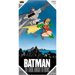 DC Comics Batman and Robin glass poster