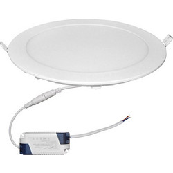 LED ΦΩΤΙΣ.ΨΕΥΔΟΡ.ΑΛΟΥΜ.ΣΤΡΟΓΓ.25W 3000K 120 ΛΕΥΚΟ D220 21-0251100