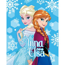 Dimcol Disney Frozen 031 Κουβέρτα Κούνιας Fleece 130x170 Γαλάζια