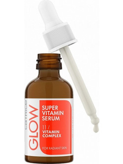 Catrice Glow Booster Serum Προσώπου για Λάμψη με Βιταμίνη C & Βιταμίνη E 30ml