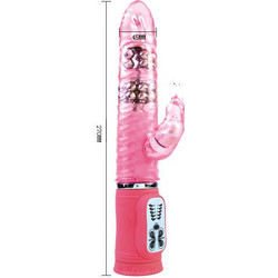 Baile Passion Cute Bunny Δονητής Rabbit 27cm Ροζ
