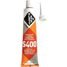 ELASTOTET S400 ΣΙΛΙΚΟΝΗ ΓΕΝΙΚΗΣ ΧΡΗΣΗΣ 80ml - MΑΥΡΟ-ΧΡΩΜΑ 152402