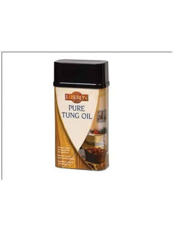 Liberon Pure Tung Λάδι Επιφάνειας Ξύλου Έτοιμο προς Χρήση Satin 1lt