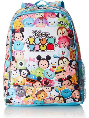 Safta Tsum Tsum Σχολική Τσάντα Πλάτης Δημοτικού Μπλε Πολύχρωμη 611541538