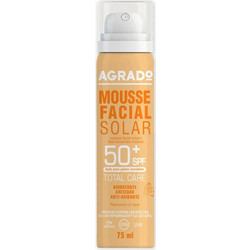 Agrado Facial Solar Αντηλιακό Mousse Προσώπου & Σώματος SPF50 75ml