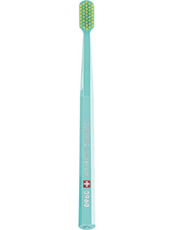 Curaprox CS 3960 Super Soft Οδοντόβουρτσα Τιρκουάζ Κίτρινη