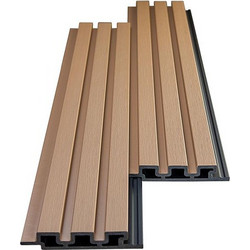 WPC PANEL 2ΗΣ ΓΕΝΙΑΣ ΜΕ 3D ΠΗΧΑΚΙΑ 25/147.5MM OAK 5580 NEWPLAN