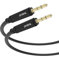 Prolink Καλώδιο 3.5mm male - 3.5mm male Μαύρο 1.5m Prolink HMM105-0150 00619