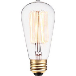 Λαμπτήρας Vintage Edison 40W E27 3000K ST40