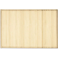 Σουπλά εκρού από bamboo 45 x 30 εκατ