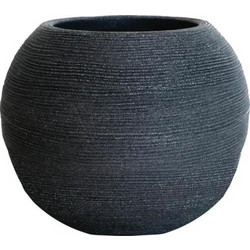 Γλάστρα CASPO RIGATA SFRI-Shabby Anthracite