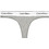 Calvin Klein Βαμβακερό Γυναικείο String Γκρι 0000F3786E-020