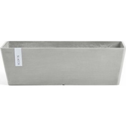 Ecopots Ζαρντινιέρα Bruges 65 White Grey