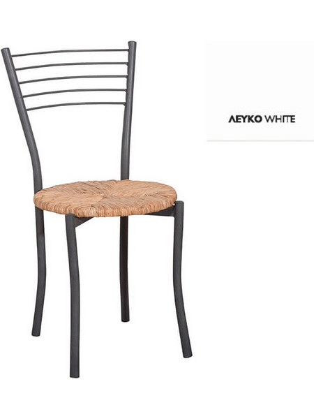 Καρέκλα Καφενείου Ιρις Λευκό