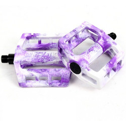 Demolition Trooper Pedals (white/purple)