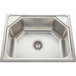 Gloria Levante Ένθετος Νεροχύτης Inox Σατινέ 60x45cm