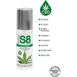Stimul8 S8 Hybrid Cannabis Λιπαντικό Gel Κόλπου & Πρωκτού 125ml