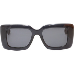 Lanvin LNV642S 020 Γυναικεία Γυαλιά Ηλίου Τετράγωνα Κοκάλινα Μαύρα με Μαύρο Polarized Φακό
