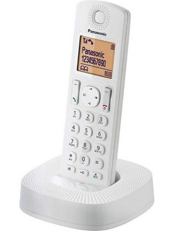 Panasonic KX-TGC310 Ασύρματο Τηλέφωνο με Ανοιχτή Ακρόαση Λευκό