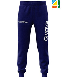 Panta Cotone Mod. Moon Big Logo - P011 P011-0004-ΜΠΛΕ