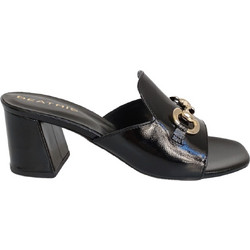 Γυναικεία mules Beatris 1560.BL, Χρώμα Μαύρο