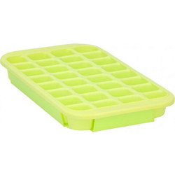 Fresh & Cold Πλαστική παγοθήκη 32 θέσεων σε 2 χρώματα, 33x18.5x3.5cm Κίτρινο - Fresh & Cold