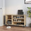 vidaXL Παπουτσοθήκη Ξύλινη Sonoma Μ102xΠ36xΥ60cm 819751