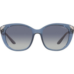 Vogue VO5457S 2764/4L Γυναικεία Γυαλιά Ηλίου Τετράγωνα Κοκάλινα Μπλε με Μαύρο Degradee Φακό