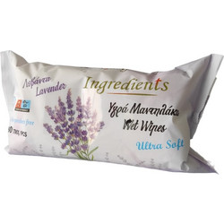 Ingredients Μωρομάντηλα με Λεβάντα 80τμχ