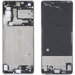 For Sony Xperia 10 IV Original Middle Frame Bezel Plate (White) (OEM)