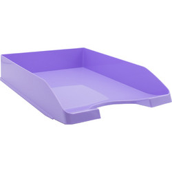 METRON ΔΙΣΚΟΣ ΓΡΑΦΕΙΟΥ ΠΛΑΣΤΙΚΟΣ 26x35x6.5cm ΠΑΣΤΕΛ ΛΙΛΑ