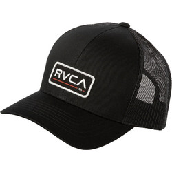 RVCA Ανδρικό Καπέλο Jockey με Δίχτυ Snapback Υφασμάτινο Μαύρο AVYHA00462-BBK