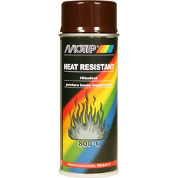 Motip Heat Resistant Σπρέι Θερμοκρασίας Brown 400ml