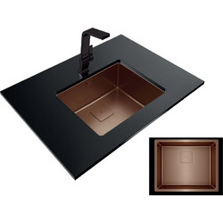 Teka Flex Linea 50.40 Ένθετος Νεροχύτης Inox Copper