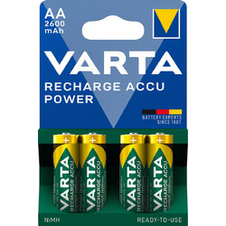 Varta Recharge Accu Power AA 2600mAh 4τμχ
